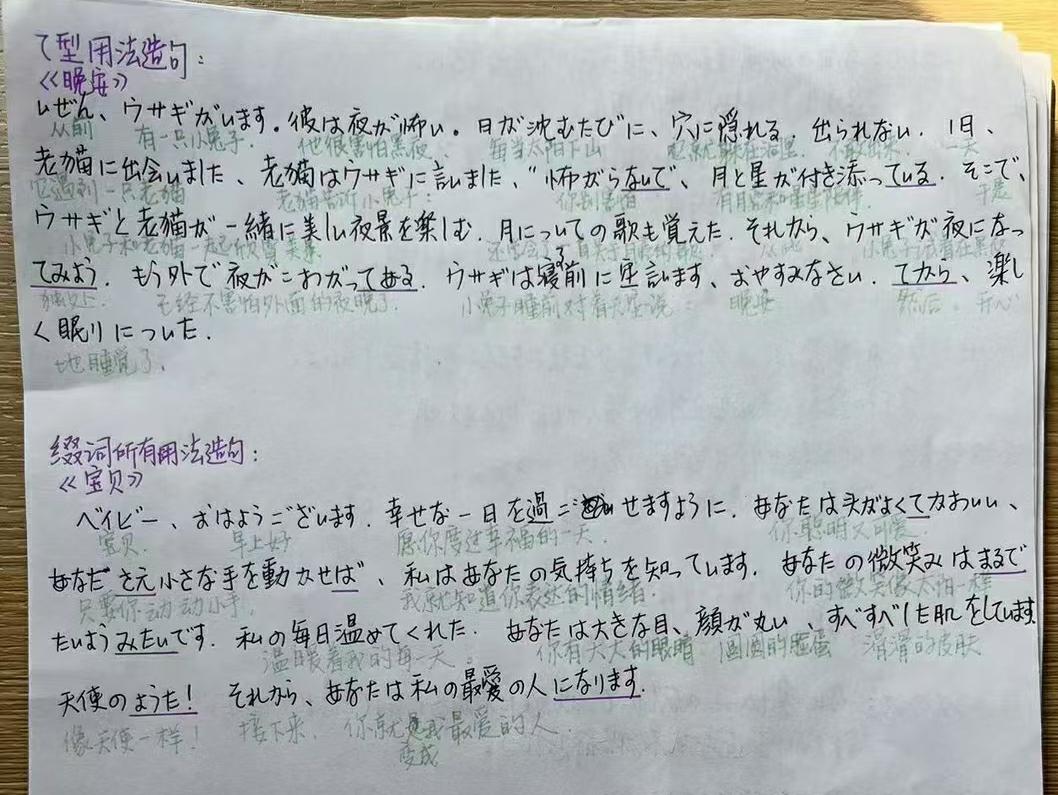 学生作业展示